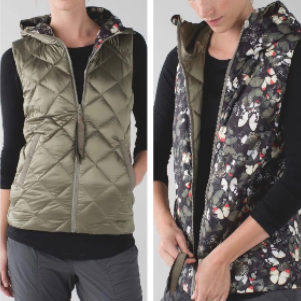 Reversible Down Lulu vest - Small